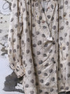 Mutedance 25 Spring/Summer Silk Bouquet Top Jacket MD-MD25SS126-HOARY MD25SS125